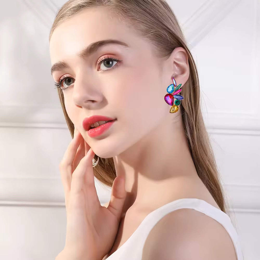 Crystal Stud Earrings