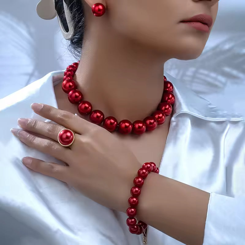 Elegant White Pearl Strand