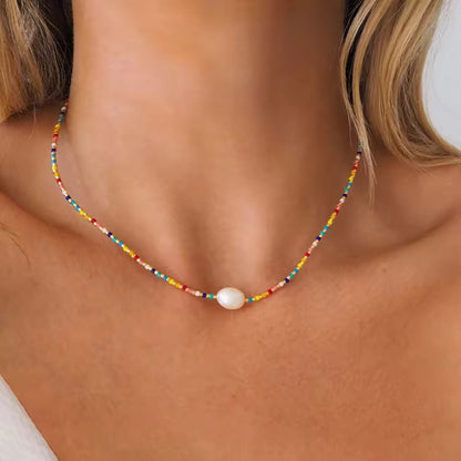 Freshwater Pearl Choker Necklace